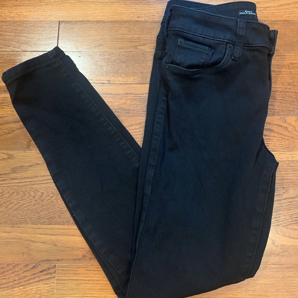 STS Blue - Emma Black Ankle Skinny Jeans